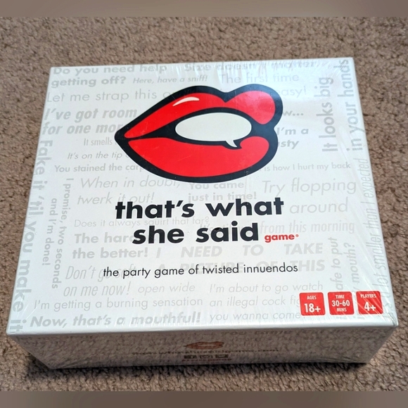 NWT that's what she said game - Picture 1 of 3